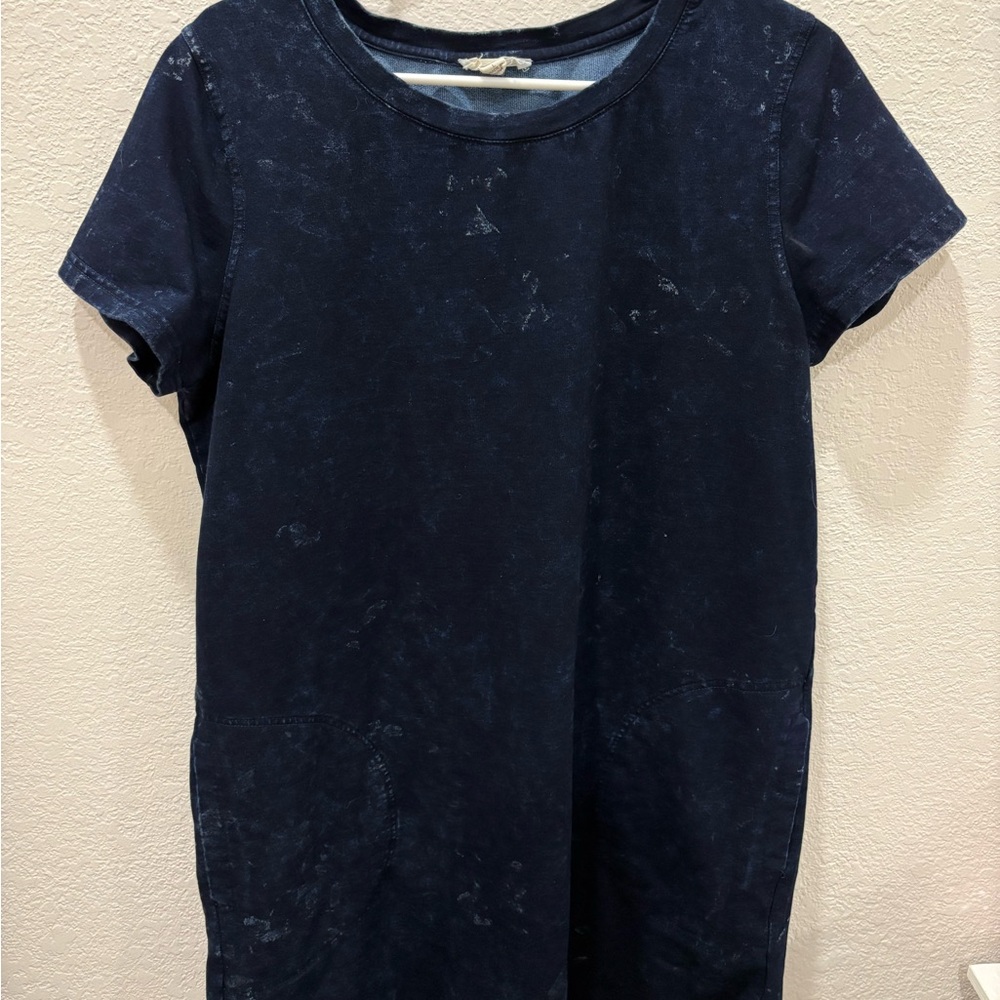 Jane & Delancey T-Shirt Dress With Pockets Size
